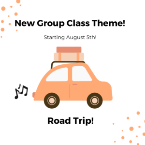 New Group Class Theme: Road Trip!